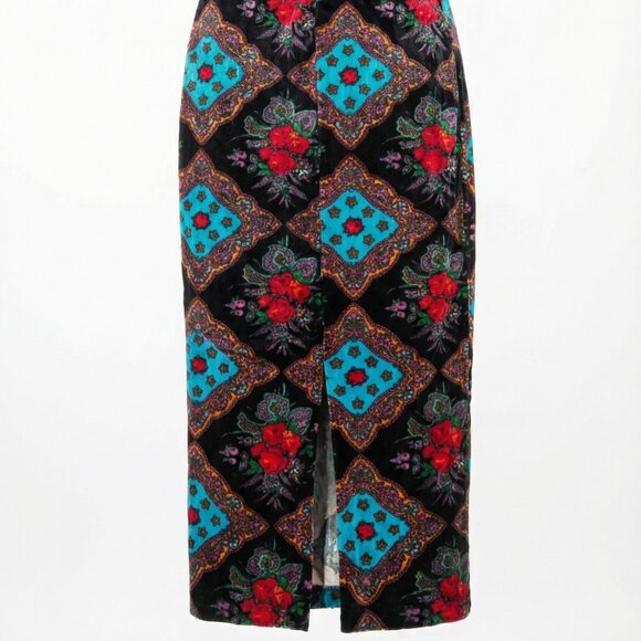 Betsy Johnson Sleeveless Maxi Dress Size Medium Vintage 1990 - Picture 4 of 13